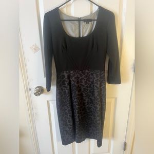 Tahari Animal Print Dress
